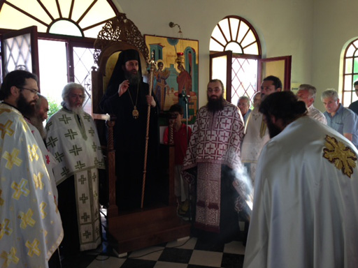 Ἑσπερινὸς Προφήτη Ἠλία στὸ Κολωνάκι Θηβῶν 